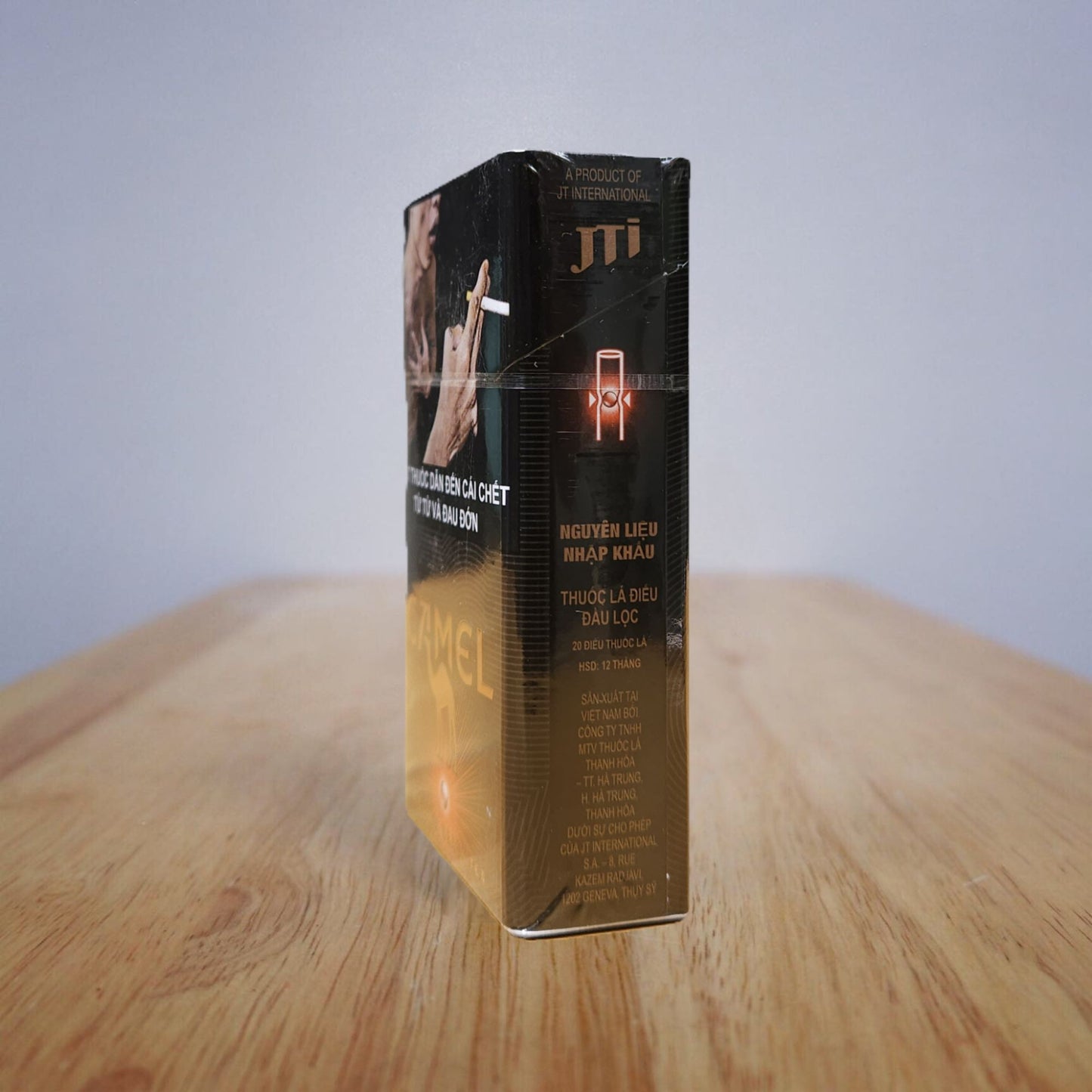 Thuốc Lá Camel Caster Black Tea Bấm Vị Trà Đen - Cây (10 gói)