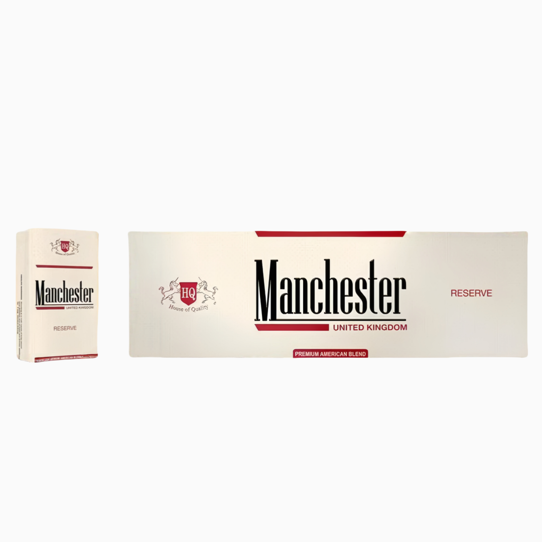 Thuốc Lá Manchester Reserve Red - Cây (10 gói)