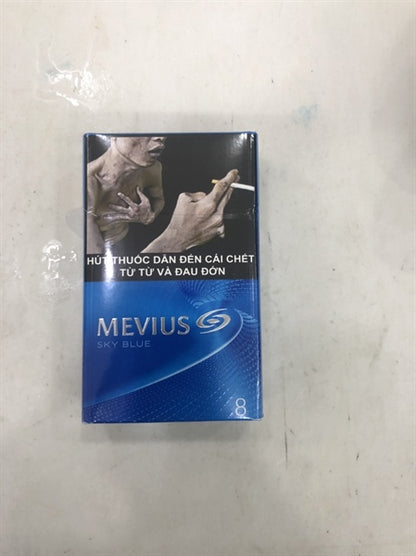 Thuốc Lá Mevius Sky Blue - Cây (10 gói)