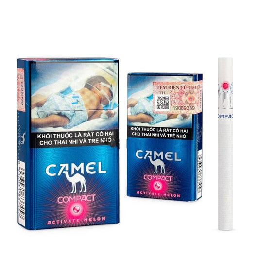Thuốc Lá Camel Compact Melon Bấm Vị Dưa Hấu - Cây (10 gói)